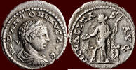 Roman Empire AR Denarius ELAGABALUS, 218-222 - Antiochia on the Orontes -