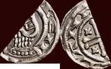 penning NOORDELIJKE NEDERLANDEN (NETHERLANDS) - GRAAFSCHAP HOLLAND - WILLEM I, - Gehalveerde of obool z.j., Dordrecht -