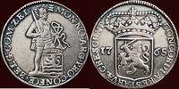 Zeeland Zilveren dukaat NOORDELIJKE NEDERLANDEN (NETHERLANDS) - REPUBLIEK, 1581-1795 - ZEELAND - 1765, Middelburg -