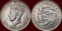 18 Piastres CYPRUS - BRITISH EMPIRE - GEORGE VI, 1936-1951 - 1938, London -