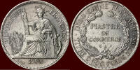 1 Piastre FRENCH COLONIES - FRENCH INDO-CHINA - 3rd REPUBLIC, 1871-1940 - 1903 A, Paris -