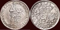 Zeeland Zilveren dukaat NOORDELIJKE NEDERLANDEN (NETHERLANDS) - REPUBLIEK, 1581-1795 - ZEELAND - 1/8 1762, Middelburg -