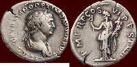 Roman Empire AR Denarius TRAJANUS (TRAJAN), 98-117 - Rome -
