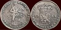 Zeeland Zilveren dukaat NOORDELIJKE NEDERLANDEN (NETHERLANDS) - REPUBLIEK, 1581-1795 - ZEELAND - ½ 1764/3, Middelburg -