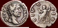 Roman Empire AR Denarius ANTONINUS PIUS, 138-161 - Rome -
