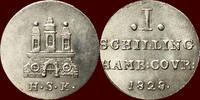 1 Schilling GERMANY - HAMBURG, FREIE HANSESTADT - HSK -