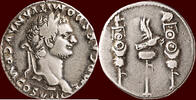 Roman Empire DOMITIANUS (DOMITIAN), 81-96 - AR Cistophorus, Rome -
