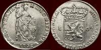 Zeeland Gulden NOORDELIJKE NEDERLANDEN (NETHERLANDS) - REPUBLIEK, 1581-1795 - ZEELAND - 1763, Middelburg -