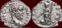 Roman Empire as CLODIUS ALBINUS as Caesar, 193-195 - AR Denarius, Rome -