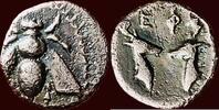 AR Diobol IONIA, EPHESOS - 390-330 BC -