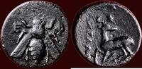 AE IONIA, EPHESOS - CHELON, magistrate - AE 13, circa 350-300 BC -