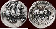 AR Drachm IONIA, MAGNESIA ON THE MAEANDER - PITHION, magistrate - circa 350-325 BC -