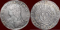 Ecu FRANCE - KINGDOM - LOUIS XV, 1715-1774 - Ecu 1727 P, Dijon -