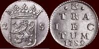 Utrecht Dubbele wapenstuiver NOORDELIJKE NEDERLANDEN (NETHERLANDS) - REPUBLIEK, 1581-1795 - UTRECHT - 1789, Utrecht -