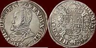 1/2 Philipsdaalder NOORDELIJKE NEDERLANDEN (NETHERLANDS) - HERTOGDOM GELRE - PHILIPS II, 1555-1581 - 1566, Nijmegen -