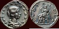 Roman Empire AR Denarius JULIA MAESA, grandmother of Elagabalus - Rome -