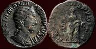 Roman Empire AE Sestertius JULIA MAMAEA, mother of Severus Alexander - Rome -