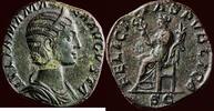 Roman Empire AE Sestertius JULIA MAMAEA, mother of Severus Alexander - Rome -