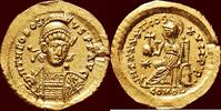 Roman Empire AV Solidus THEODOSIUS II, 402-450 - Constantinopolis -