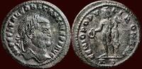 Roman Empire Follis CONSTANTIUS I CHLORUS, 305-306 - BI Kyzikus -