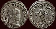 Roman Empire Follis MAXIMIANUS HERCULIUS, FIRST REIGN, 286-305 - BI Treverorum / Trier -