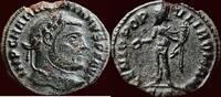 Roman Empire Follis MAXIMIANUS HERCULIUS, FIRST REIGN, 286-305 - BI ¼ Siscia -