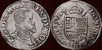 1/5 Philipsdaalder NOORDELIJKE NEDERLANDEN (NETHERLANDS) - HERTOGDOM GELRE - PHILIPS II, 1555-1581 - 156? , Nijmegen -