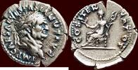 Roman Empire AR Denarius VESPASIANUS (VESPASIAN), 69-79 - Rome -