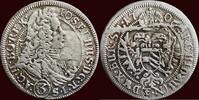 Groschen HABSBURG EMPIRE / RDR - SILESIA/SCHLESIEN - JOSEPH I, 1705-1711 - 1706 FN, Breslau -