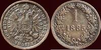 1 Kreuzer HABSBURG EMPIRE - AUSTRIA / ÖSTERREICH - FRANZ JOSEPH I , 1848-1916 - 1885, Wien -