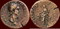 Roman Empire AE As NERVA, 96-98 - Rome -