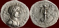Roman Empire AR Hemidrachm HADRIANUS (HADRIAN),117-138 - CAPPADOCIA, CAESAREA - regnal year 5 -