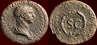 Roman Empire AE As TRAJANUS (TRAJAN), 98-117 - probably Antiochia -