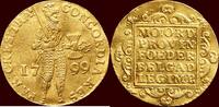 Utrecht Gouden dukaat NOORDELIJKE NEDERLANDEN (NETHERLANDS) - BATAAFSE REPUBLIEK, 1795-1806 - UTRECHT - 1799, Utrecht -