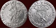 Utrecht Zilveren dukaat NOORDELIJKE NEDERLANDEN (NETHERLANDS) - BATAAFSE REPUBLIEK, 1795-1806 - UTRECHT - 1802, Utrecht -