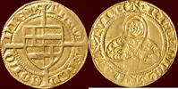 Goldgulden GERMANY - KÖLN, ERZBISTUM - DIETRICH II VON MÖRS, 1414-1463 - n.d. , Riel -