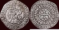 groot ZUIDELIJKE NEDERLANDEN (SOUTHERN NETHERLANDS) - GRAAFSCHAP VLAANDEREN - LODEWIJK II VAN MALE, 1346-1384 - Zilveren leeuw van twe -