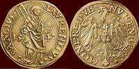 GERMANY - NÜRNBERG, REICHSSTADT - KARL V, 1519-1558 - Laurentiusgoldgulden -