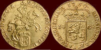 Gelderland 14 gulden NOORDELIJKE NEDERLANDEN (NETHERLANDS) - REPUBLIEK, 1581-1795 - GELDERLAND - Gouden rijder van 1750, Harderwijk -