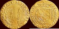 Dubbele gouden dukaat ZUIDELIJKE NEDERLANDEN (SOUTHERN NETHERLANDS) - HEERLIJKHEID DOORNIK - ALBRECHT & ISABELLA, 1598-1621 - z.j. , Doornik -