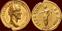 Roman Empire AV Aureus ANTONINUS PIUS, 138-161 - Rome -