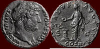 Roman Empire AE As HADRIANUS (HADRIAN),117-138 - Rome -