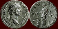Roman Empire AE Dupondius ANTONINUS PIUS, 138-161 - Rome -