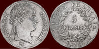5 Francs FRANCE - FIRST EMPIRE - NAPOLEON I, 1804-1814 - 1811 W, Lille -