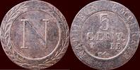 5 Centimes FRANCE - FIRST EMPIRE - NAPOLEON I, 1804-1814 - 1808 BB, Strasbourg -