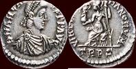 Roman Empire ARCADIUS, 383-408 - AR Siliqua, Treverorum -