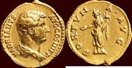 Roman Empire AV Aureus HADRIANUS (HADRIAN),117-138 - Rome -