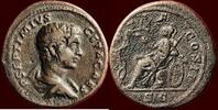 as (209) Roman Empire GETA as caesar, 198-209 - AE As, Rome vf- à f/vf