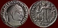 Roman Empire Follis CONSTANTINE I THE GREAT, 307-337 - BI Kyzikus -