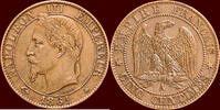 5 Centimes FRANCE - SECOND EMPIRE - NAPOLEON III, 1852-1870 - 1861 A, Paris -